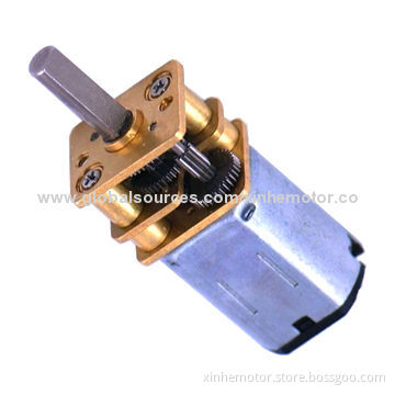 12V Mini Gear Motors with High Efficiency, for Robots